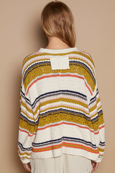 Midtown Stripe Sweater