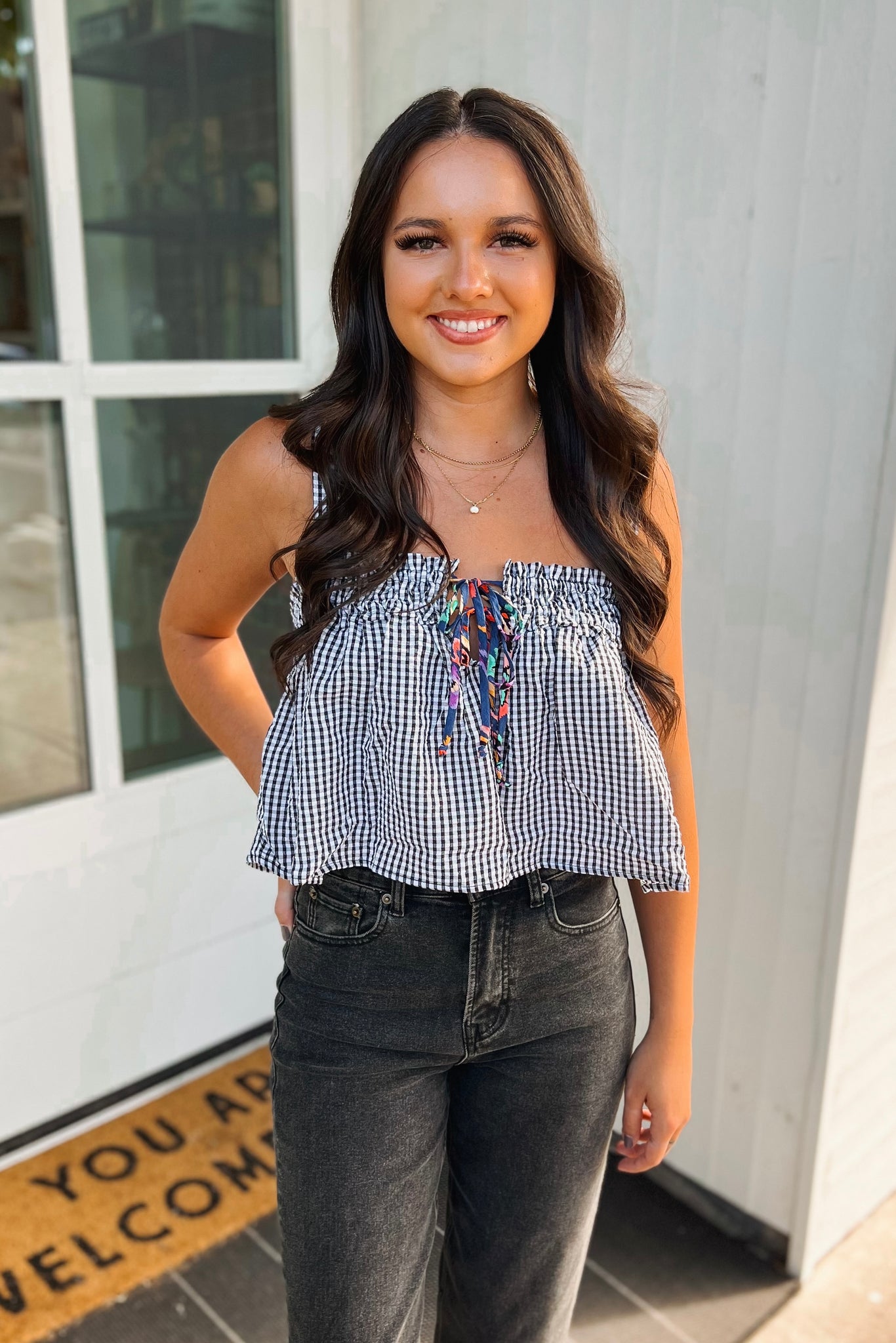 Picnic Gingham Tank