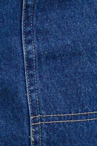 Tie Waist Denim Skirt