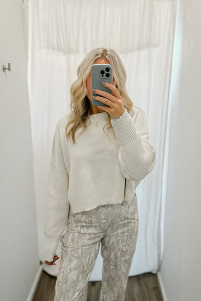 Easy Crop Sweater