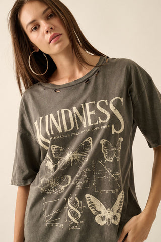 Kindness Distressed Graphic Tee