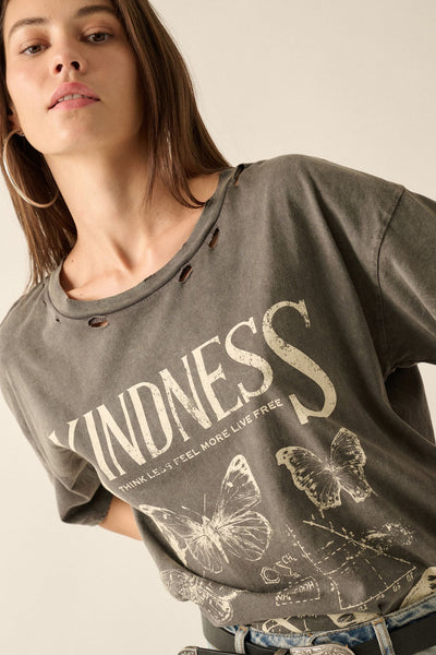 Kindness Distressed Graphic Tee