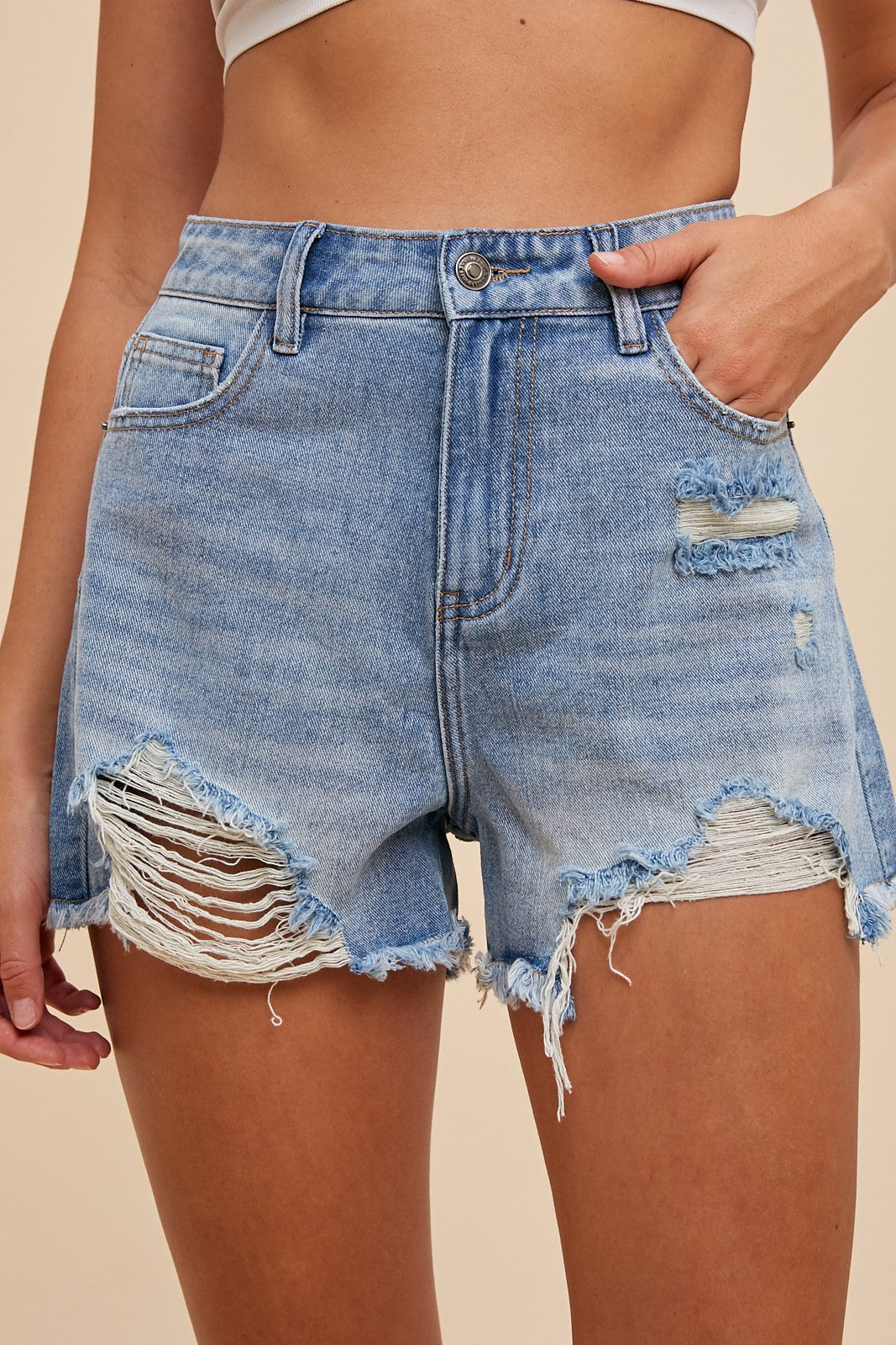 Cassie Denim Shorts