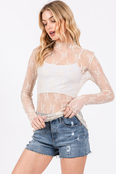 Lux Lace Top