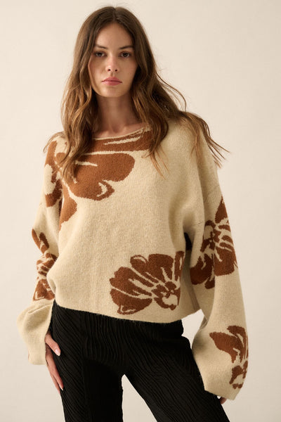 Fall Flowers Sweater