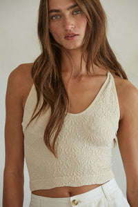 Jacquard Seamless  Tank
