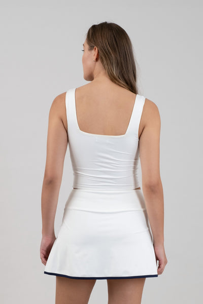 Square Neck Cropped Tank