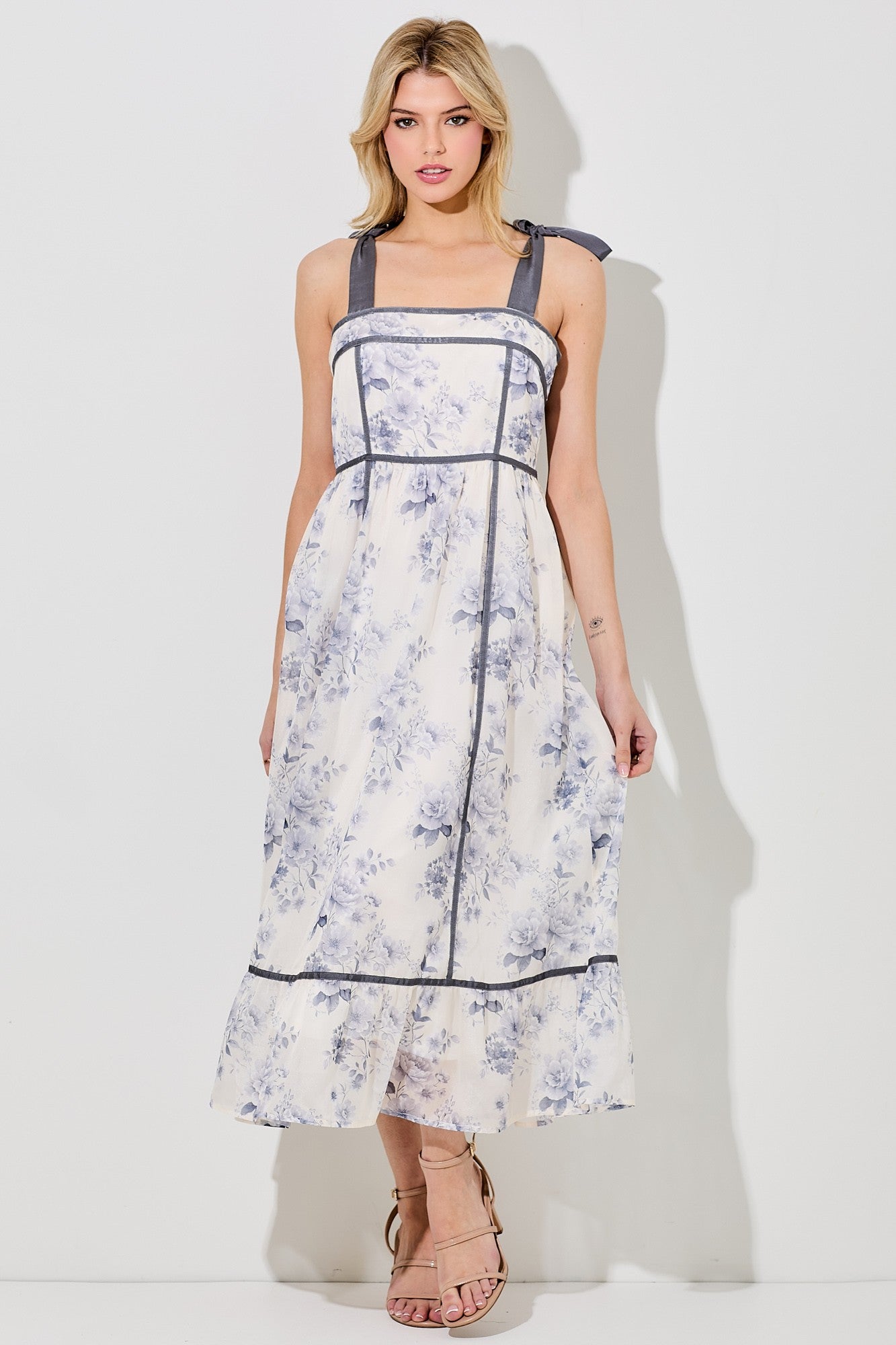 Abbott Floral Midi Dress