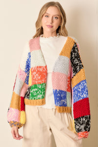 Colorblock Cardigan