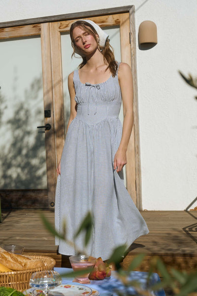 Daydream Stripe Midi Dress