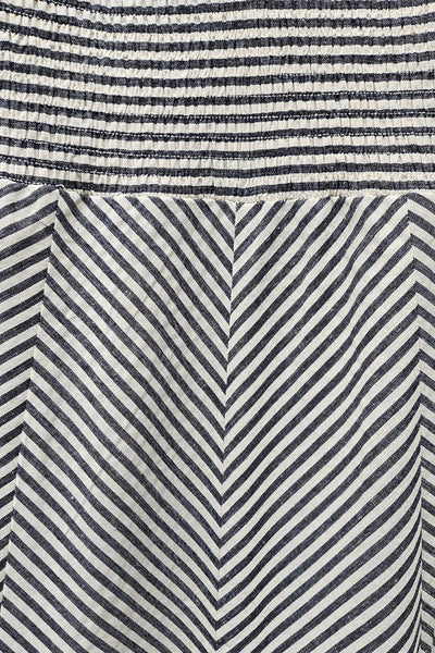 Cece Stripe Midi Dress