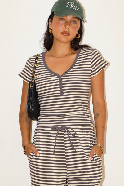Weekend Stripe Tee