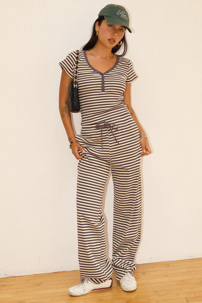 Weekend Stripe Knit Pants