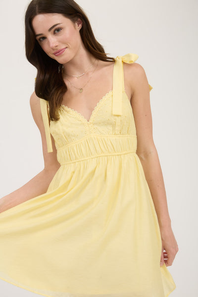 Sunny Days Eyelet Dress