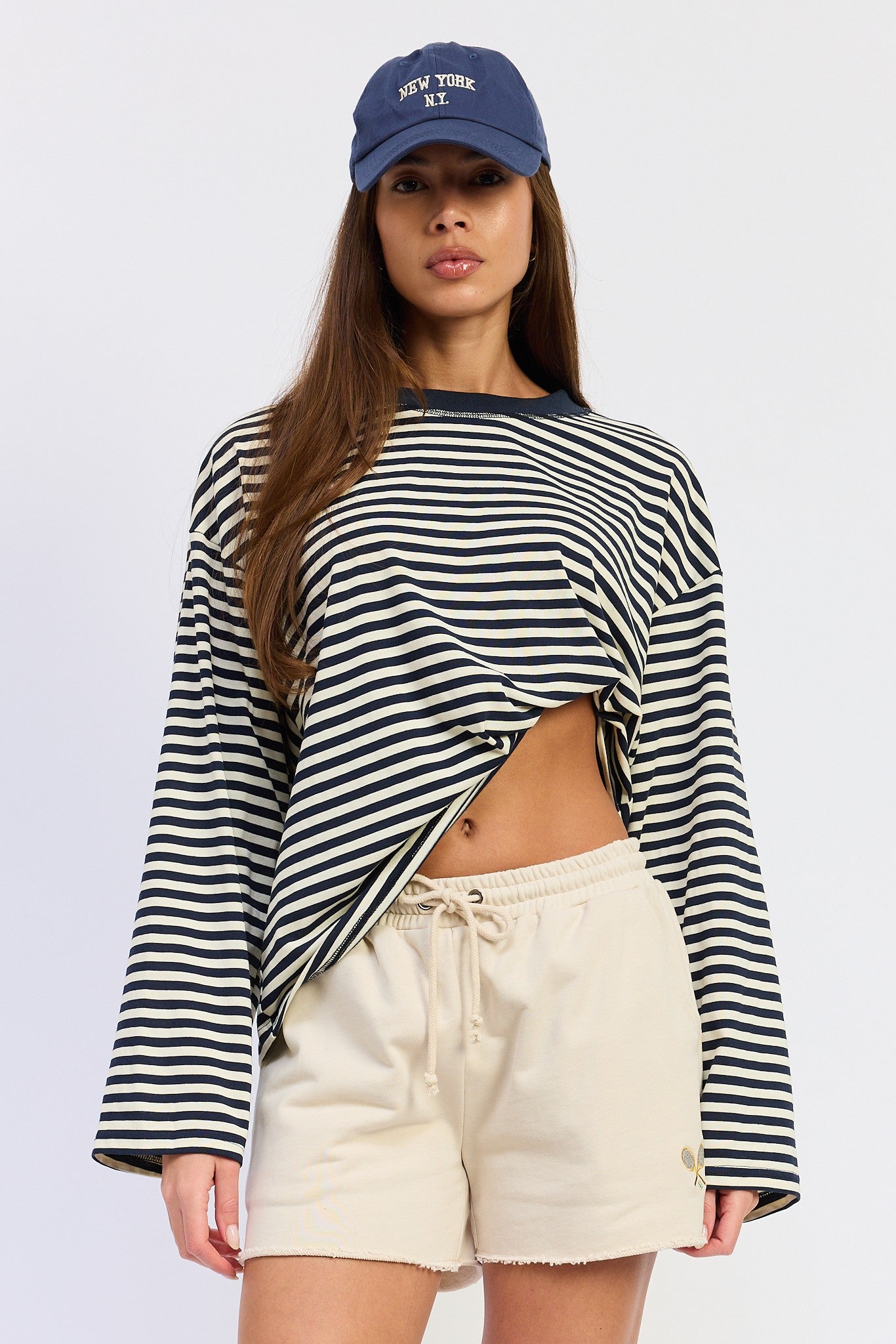 Bloom Oversize Stripe Top