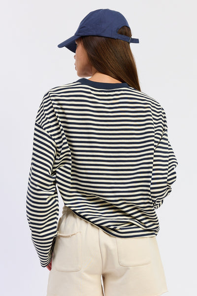 Bloom Oversize Stripe Top