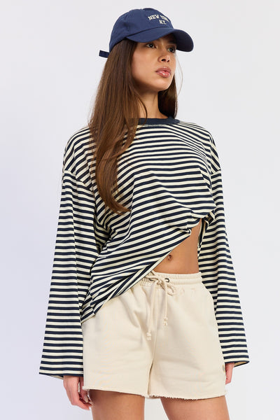 Bloom Oversize Stripe Top