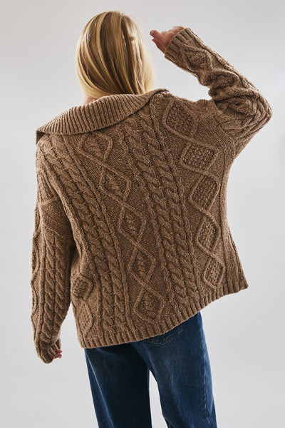 Woodland Cable Knit Cardigan