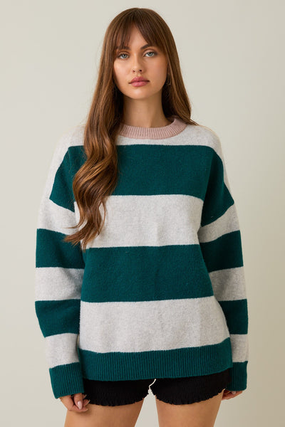 Laurel Stripe Sweater