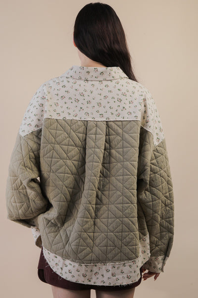 Petal Quilted Shacket