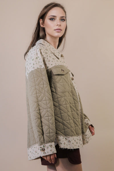 Petal Quilted Shacket