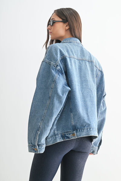 Downtown Oversize Denim Jacket