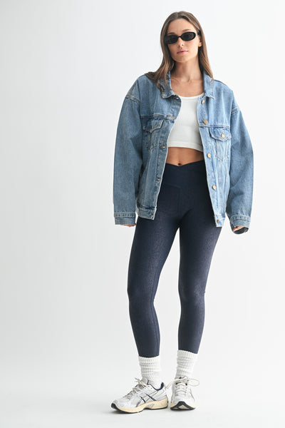 Downtown Oversize Denim Jacket