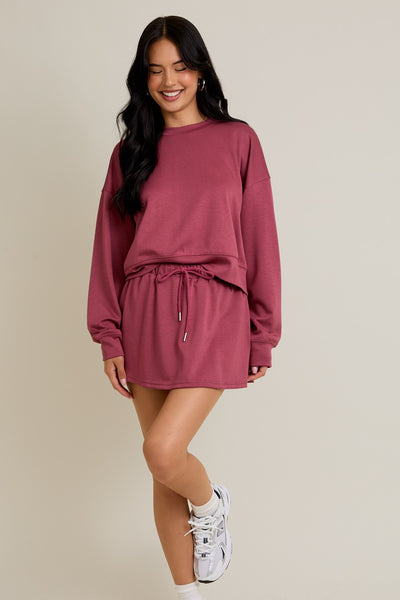 Keep Mauve-ing Skort
