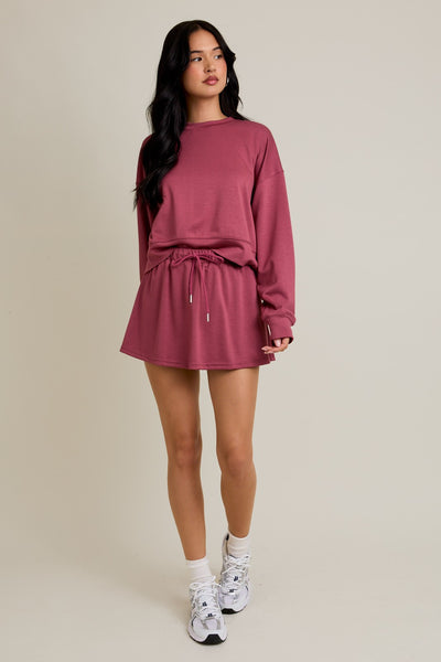 Keep Mauve-ing Skort
