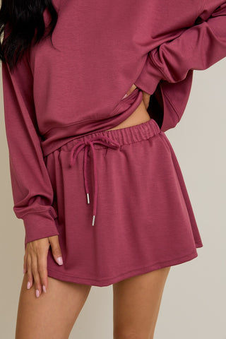 Keep Mauve-ing Skort