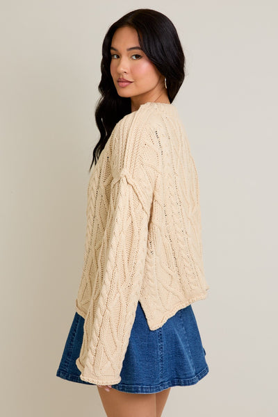 Cozy Cable Knit Sweater