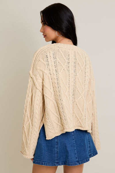 Cozy Cable Knit Sweater