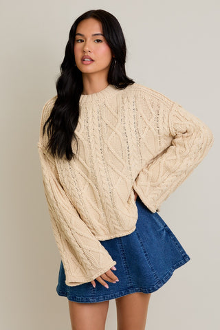 Cozy Cable Knit Sweater