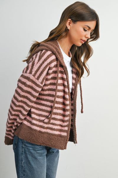 Frankie Zip Up Sweater