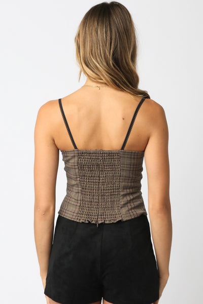 Miley Plaid Tank