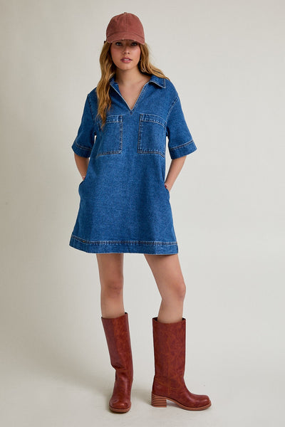 Ava Denim Dress