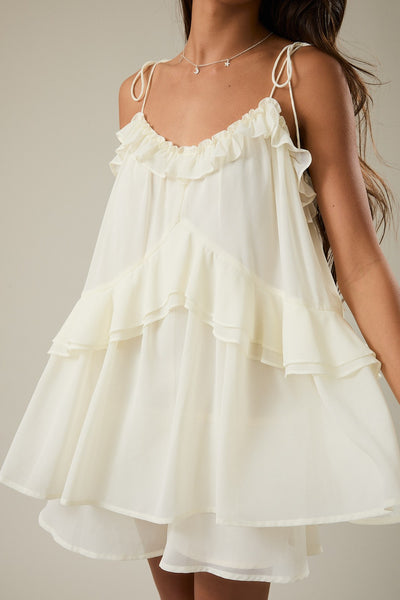Ethereal Ruffle Romper