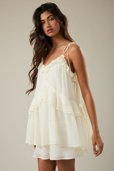 Ethereal Ruffle Romper
