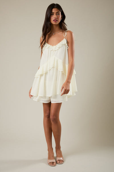 Ethereal Ruffle Romper