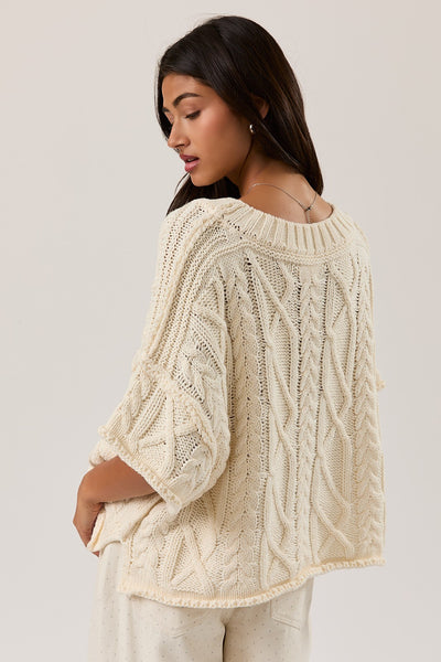 Elodie Cable Knit Sweater