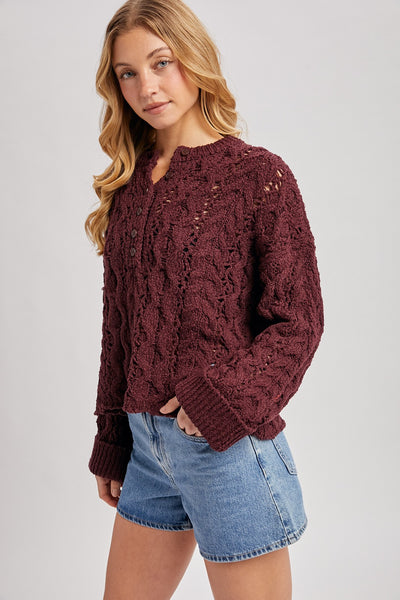 Polly Henley Sweater