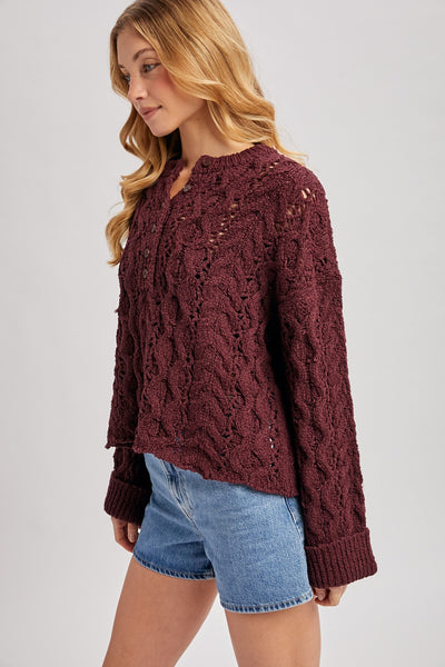 Polly Henley Sweater