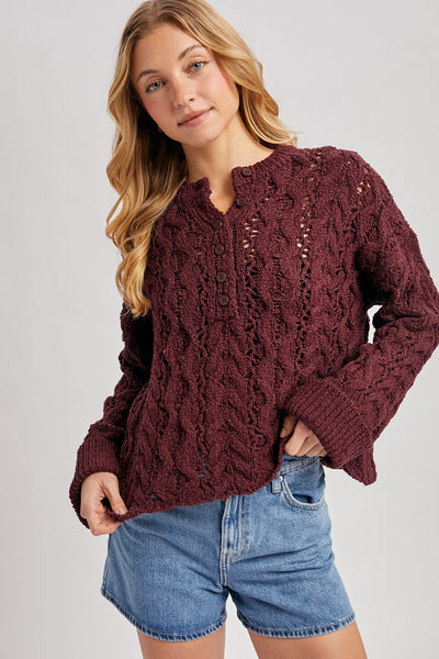 Polly Henley Sweater