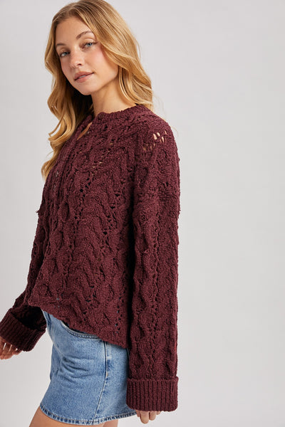 Polly Henley Sweater