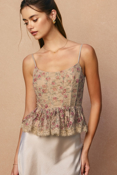 Brume Et Fluer Corset Top