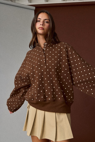 Polka Dot Pullover
