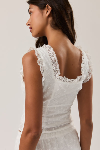 Delilah Eyelet Top