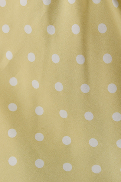 Lemon Drop Scarf Dress