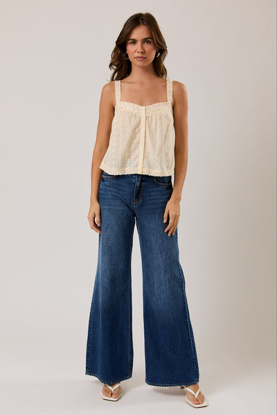 Heirloom Embroidered Tank