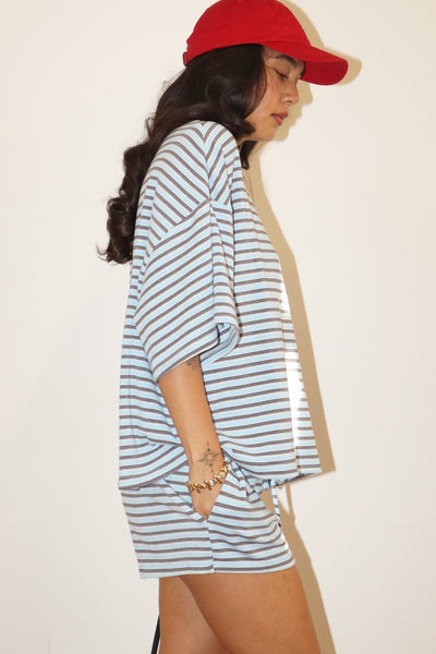 Sunkissed Stripe Relaxed Tee